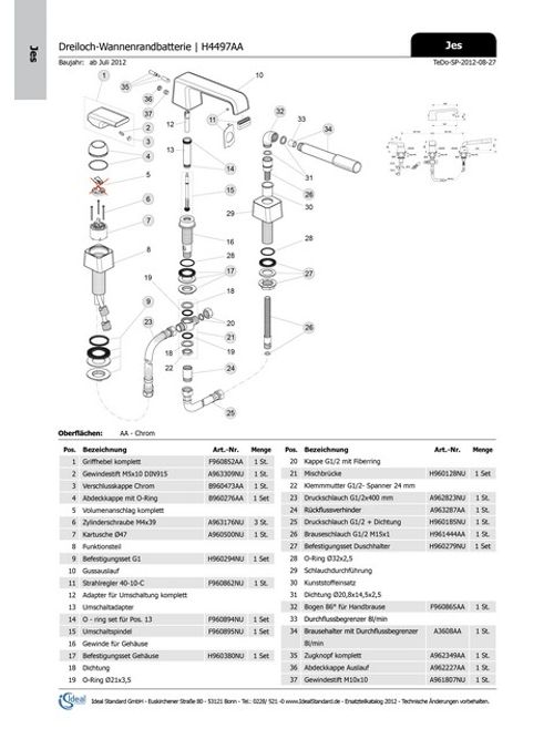 IS-JADO-Griffhebel-JES-kpl-fuer-47er-Kart-Chrom-F960852AA gallery number 1